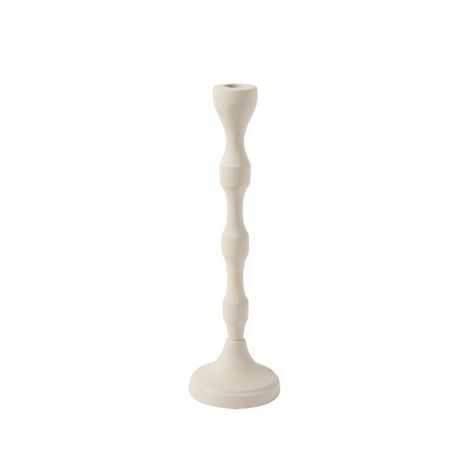 Bougeoir Solar - 31 cm - Crème