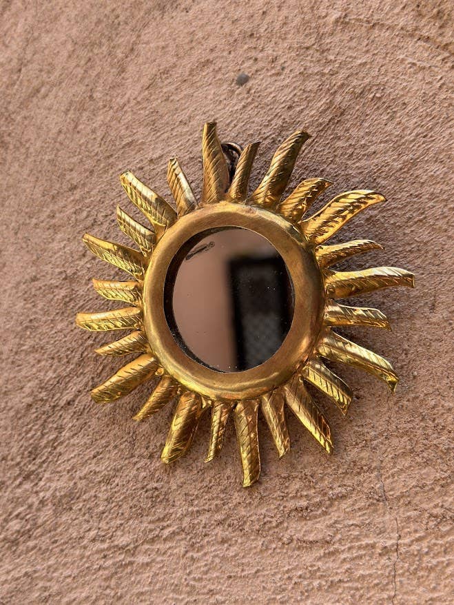 Miroir SUN taille S, Bronze