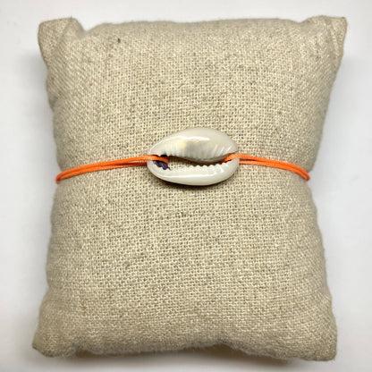 Bracelet Coquillage: Jaune fluo / Femme