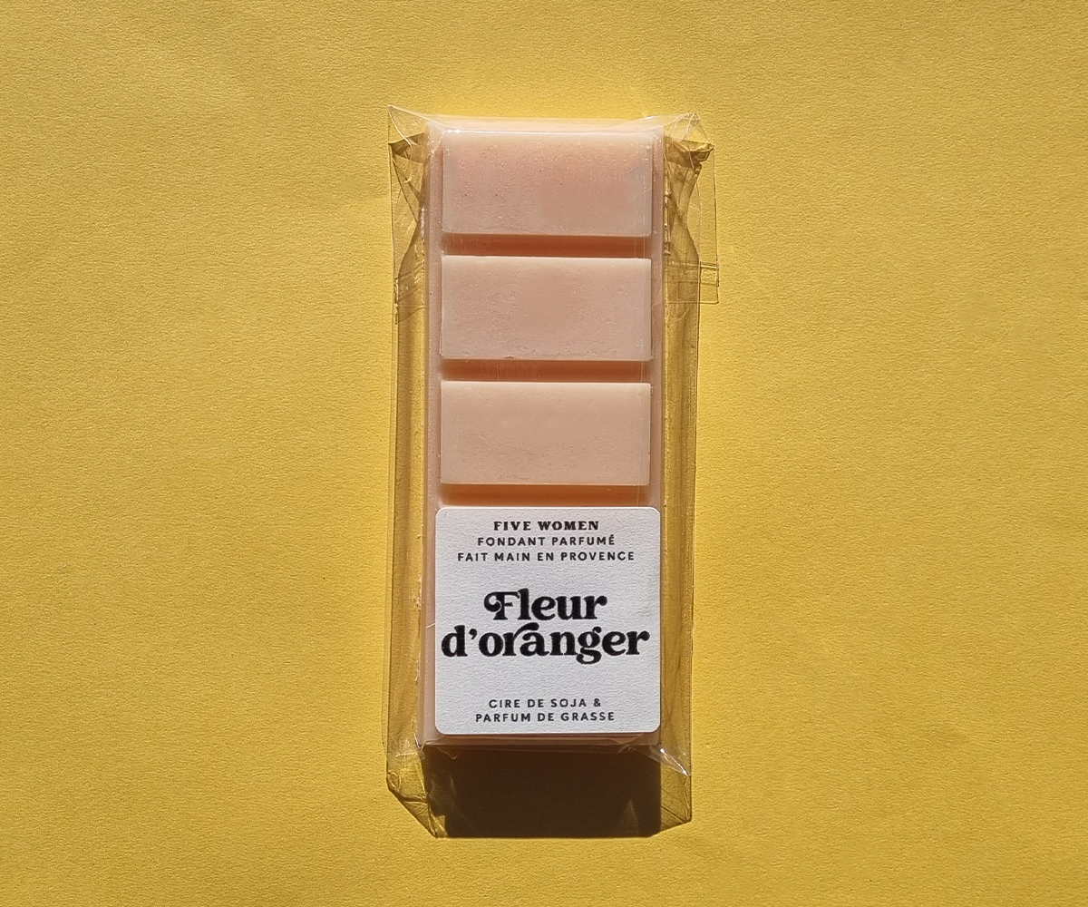 Tablette de cire parfumée Fleur d'oranger