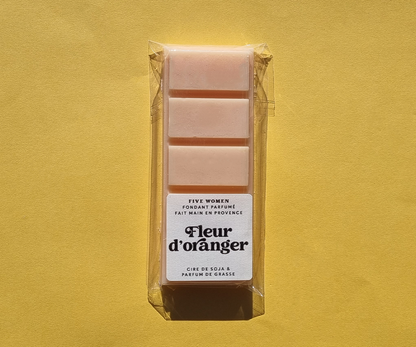 Tablette de cire parfumée Fleur d'oranger