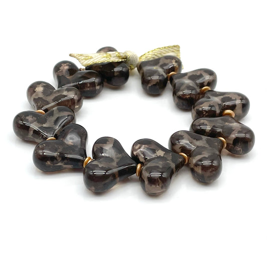 Bracelet WILD HEARTS — bracelet élastique en perles