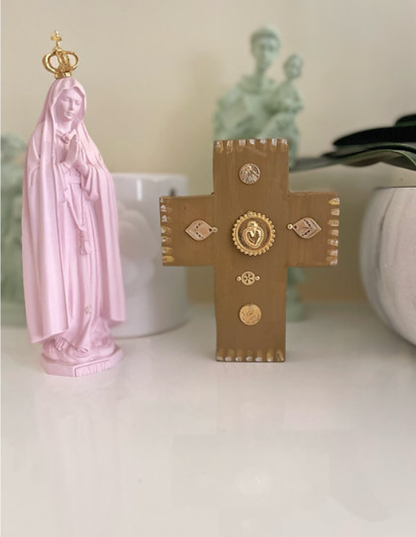 CROIX DECORATIVE: Beige