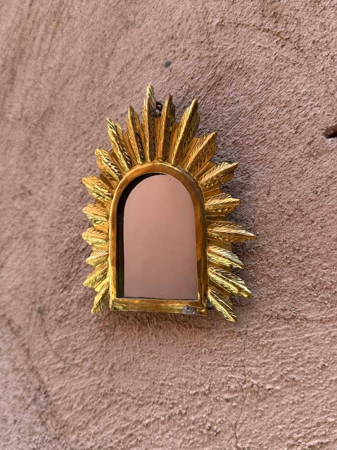 Miroir ARCH taille S, Laiton, or
