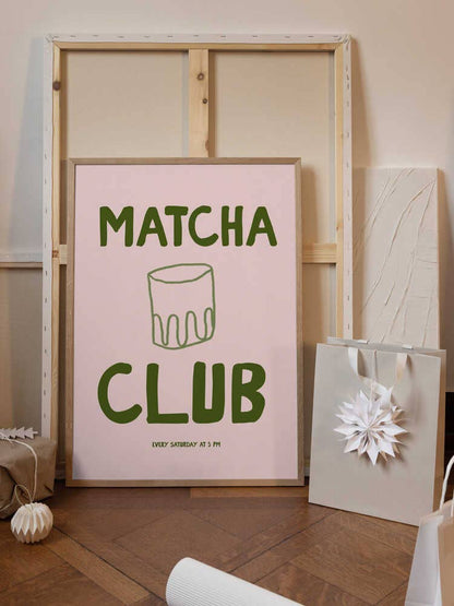 Rassemblement de Matcha: No Frame / 40x50