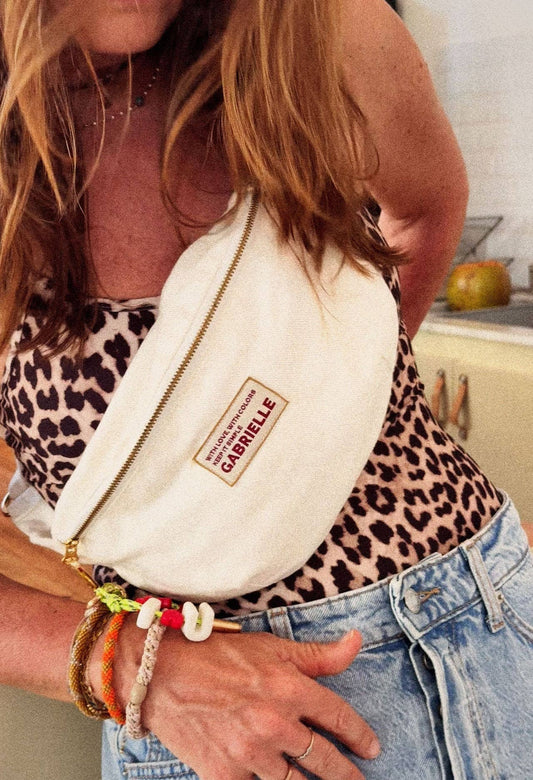 Sac banane en coton Sun: SUN