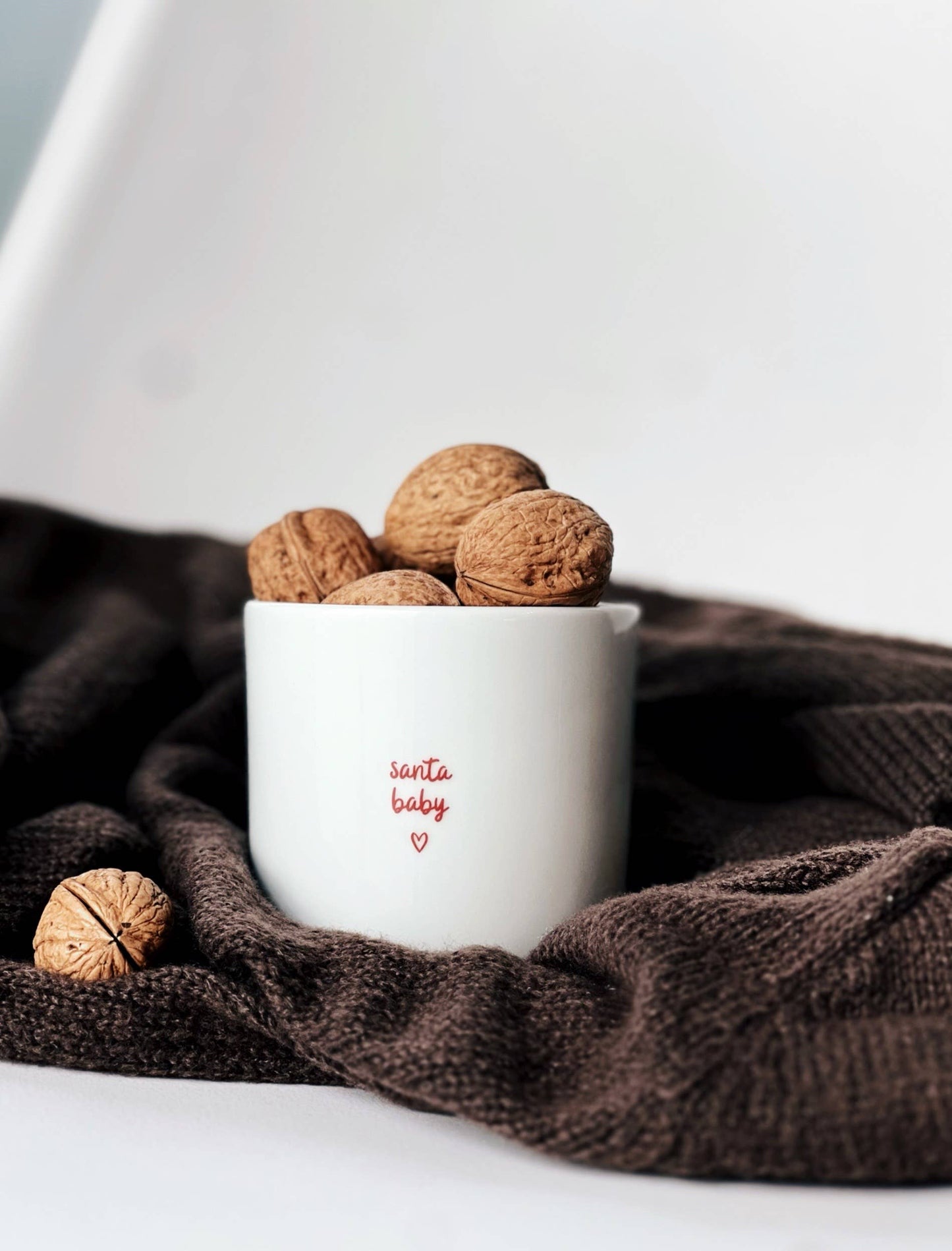 Gobelet Tasse X-Mas rouge - Santa Baby - Gui - Noël: Papa Noël