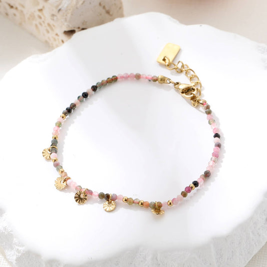 Bracelet - Gwenn: Rose / Tu [1]