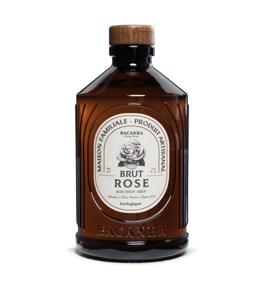 Sirop de Rose Brut Biologique - 400 ml