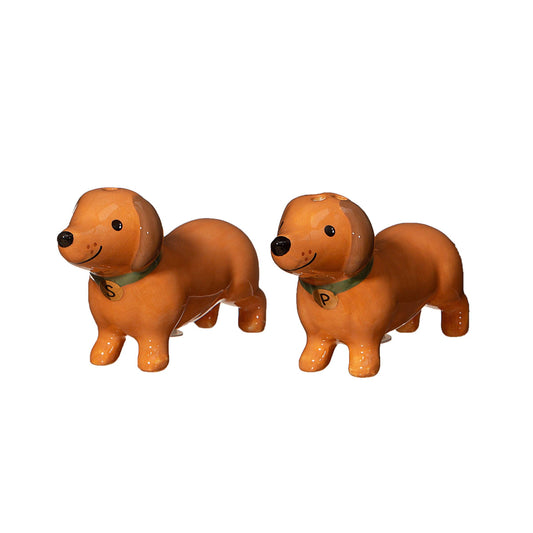 Salières et poivrières Dachshund