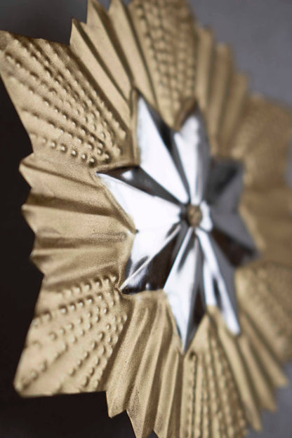 Étoiles bicolores - Décoration Noël