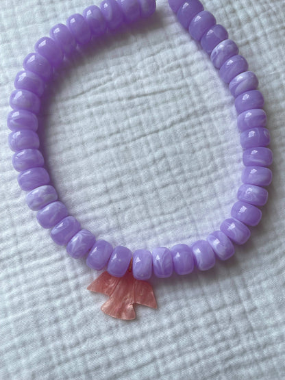 Collier Charlie: Perle kaki