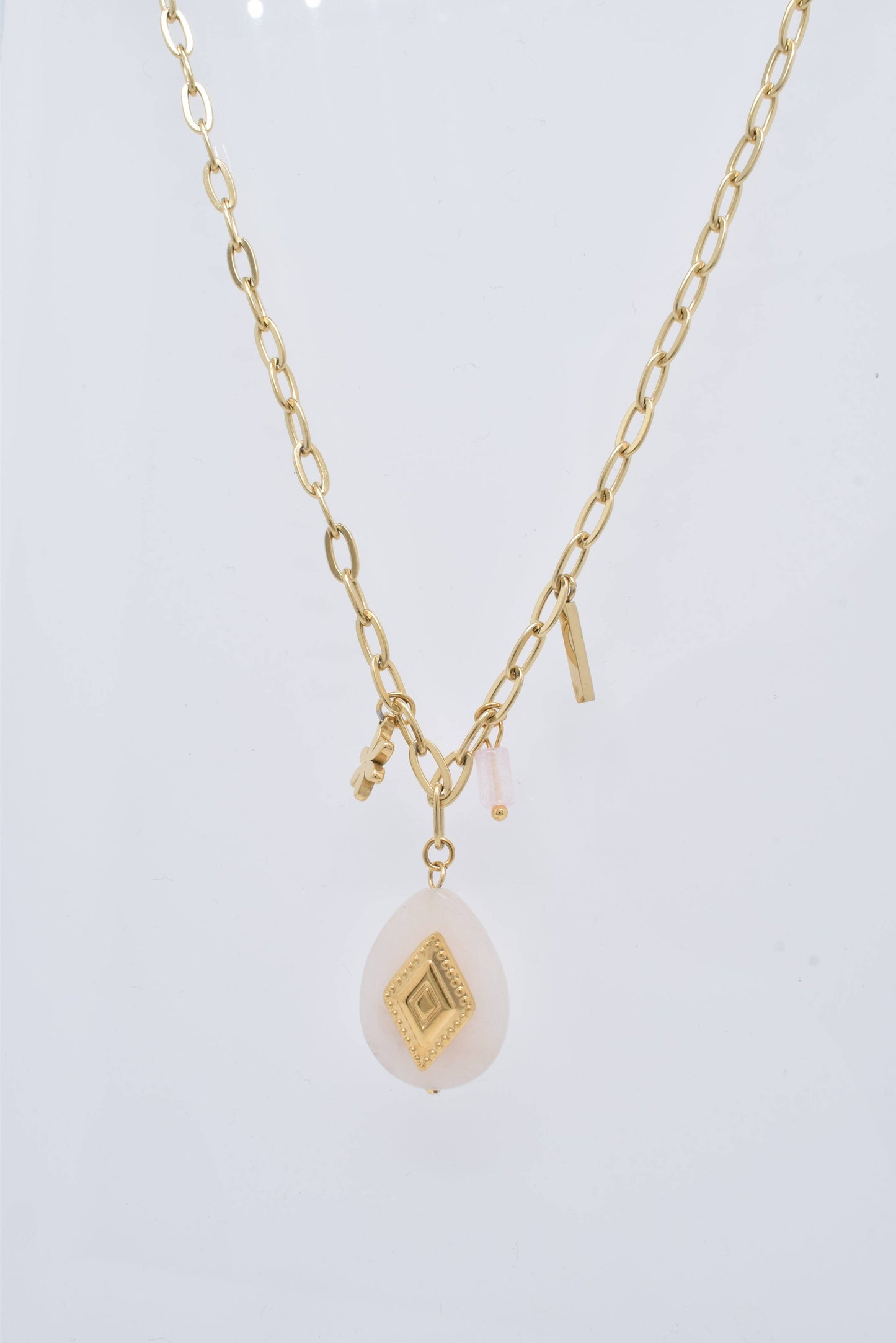 COLLIER - BJ210065OR: Vert