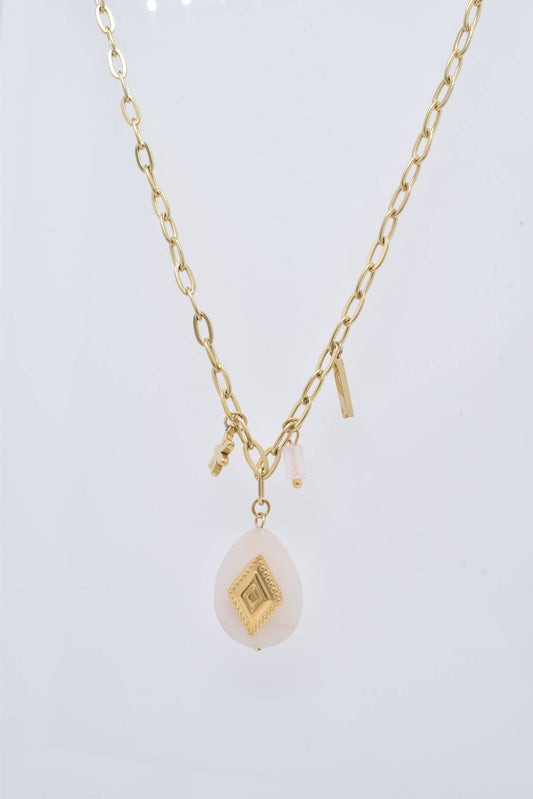COLLIER - BJ210065OR: Vert