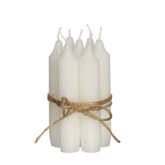 Bouquet de bougies coniques tête de cloche avec 7 pièces, L110mm, #272