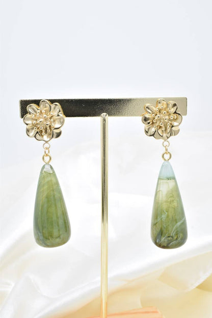 Boucles d'oreilles en acier inoxydable -BO100348OR-VRF