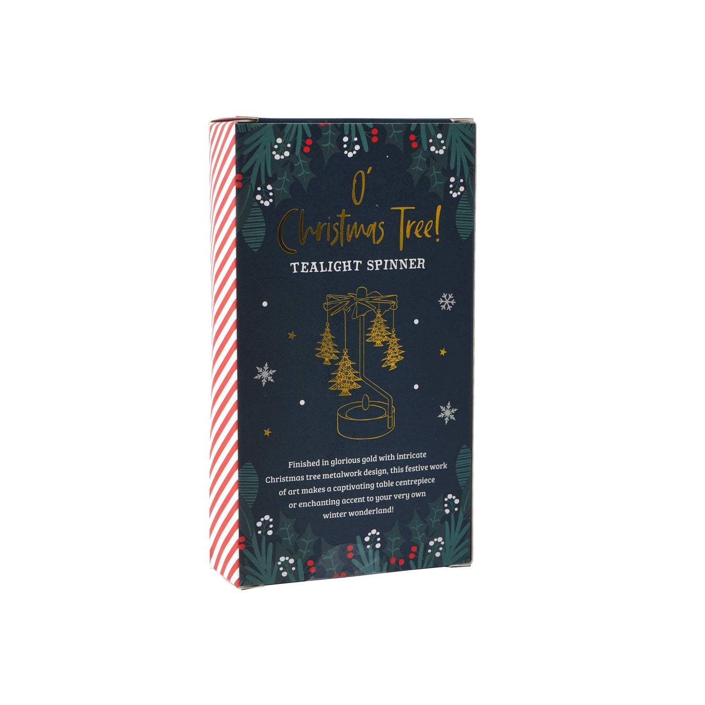 Bougie chauffe-plat en forme de renne de Noël en forme de renne en or