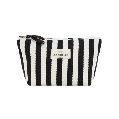 Trousse de beauté Rayures Noires