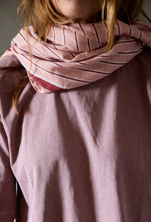 Foulard Gabrielle Paris – Rose & Rouge