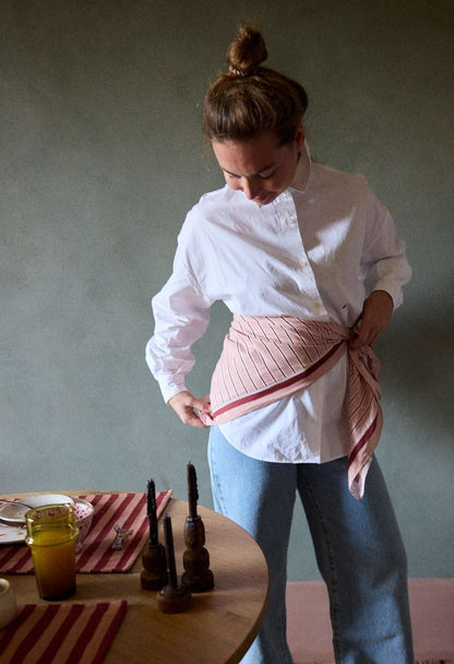 Foulard Gabrielle Paris – Rose & Rouge