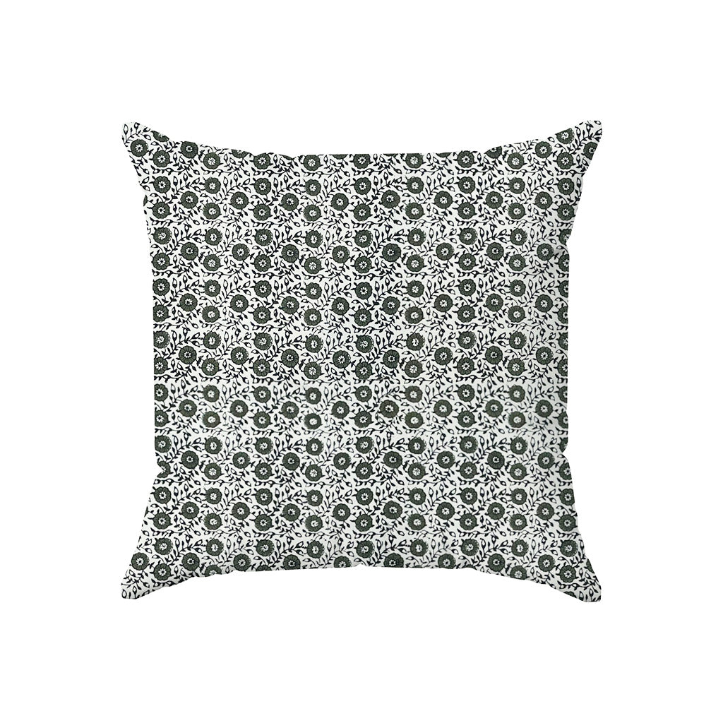 Coussin Print carré delhi kaki 45x45cm