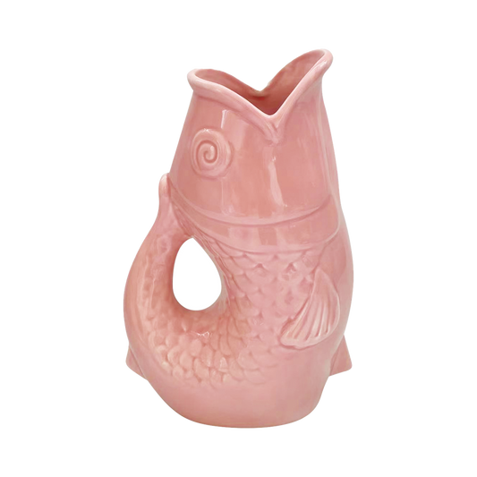 Vase pichet poisson gm rose