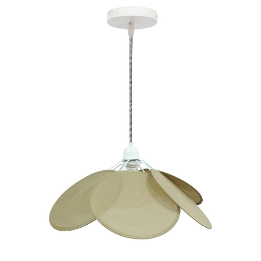 SUSPENSION EVASION GM TAUPE BLANC D73 H50CM