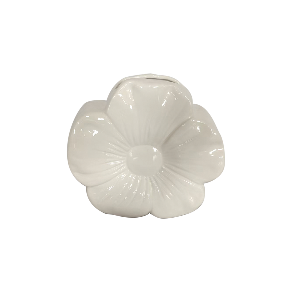 Vase fleurus blanc