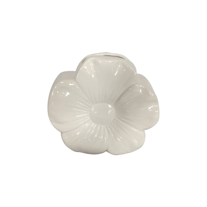 Vase fleurus blanc