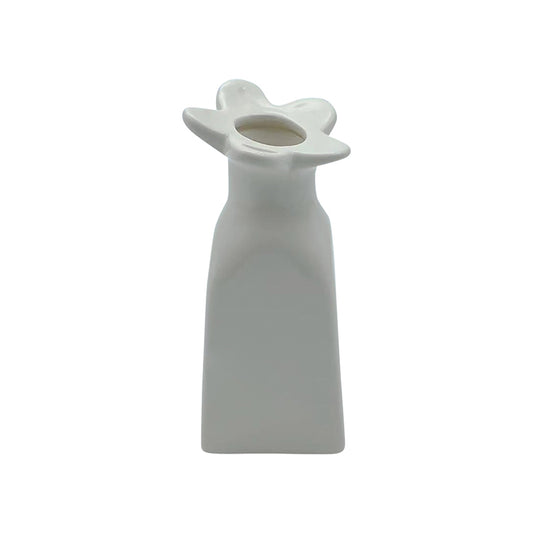 Déco soliflor fleur mm blanc cassé
