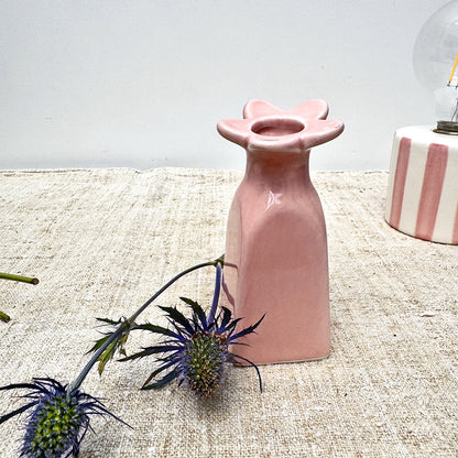 Déco soliflor fleur pm rose