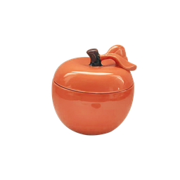 Boîte pomme Orange D16,7 H17cm
