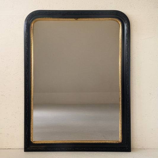 MIROIR LOUIS PHILIPPE BLACK  90 X 120