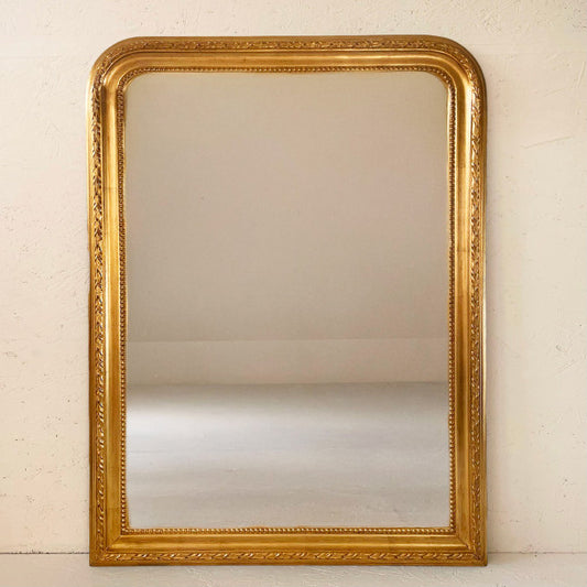 MIROIR LOUIS PHILIPPE GOLD 90 X 120