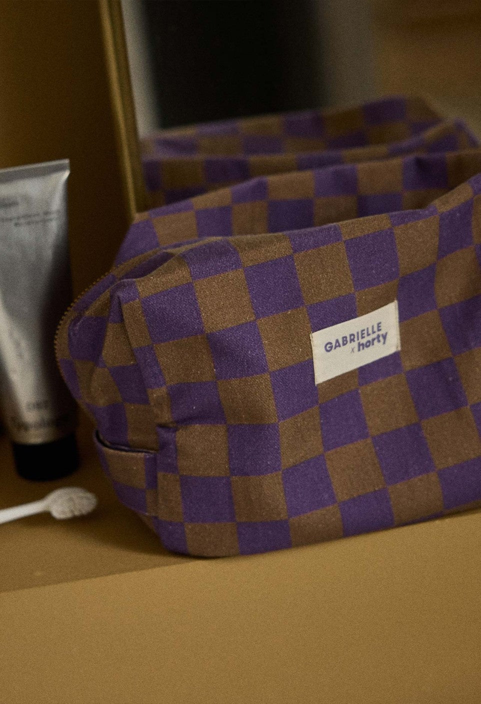 Trousse de toilette Gabrielle x Horty